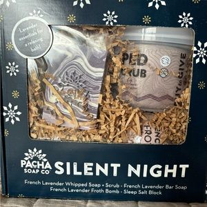 Pasha Co. French Lavender bath set. NIB